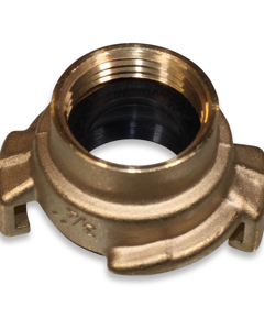 Thread piece f/quick coupling 3/4"fm brs